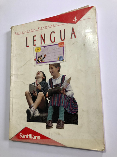 Libro Lengua 4 Primaria - Santillana - Muy Buen Estado