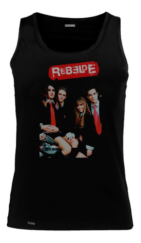 Camiseta Esqueleto Rebelde Rbd Integrantes En Moto Sbo