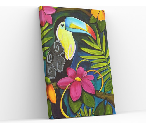 Pintura Con Diamantes Tucan - Diamond Painting 20x30 Cm