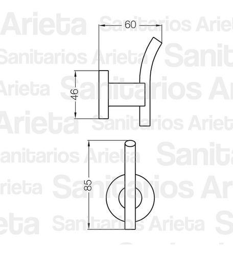 Imagen 3 de 8 de Kit Accesorios Arizona Libby Fv 10 Piezas Cromado Cs6835