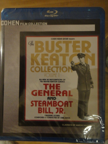 Buster Keaton Collection Vol 1 (chaplin) Blu Ray Usa Sellado