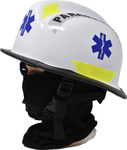 Imagen 1 de 5 de Casco Paramedico Tactico Cruz Roja Seguridad Moto Militar