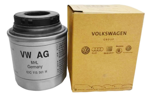 Filtro De Aceite Vw Scirocco 1.4 Tsi Audi A1 A3 Original