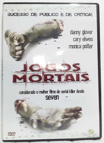 Dvd Jogos Mortais ( Serial Killer ) Danny Glover - Novo