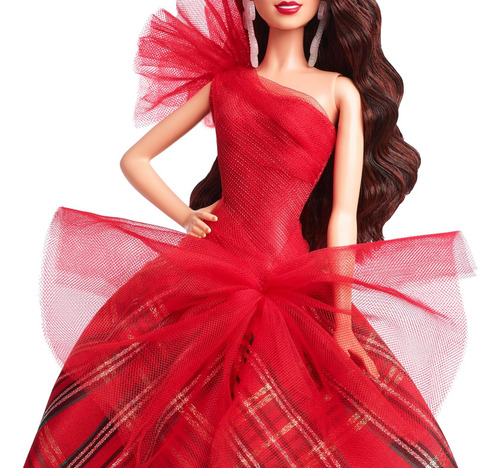 Barbie Signature Holiday 2024 Cabello Cas Oscuro Ed Limitada