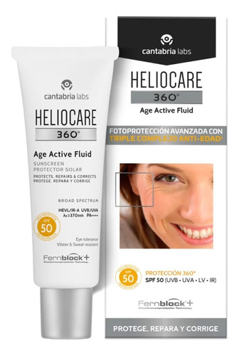 Heliocare 360 Age Activefluid Fps 50+ 50 Ml