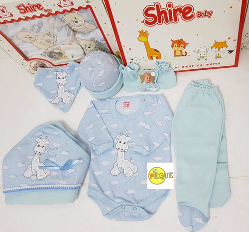 Conjuntos Bebé Algodón. Primeras Mudas. 6 Piezas Set/pack