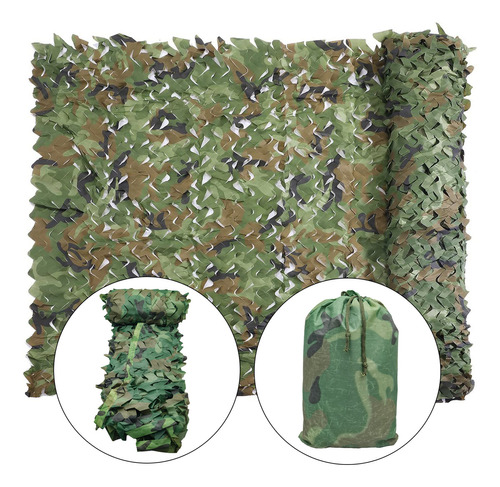 Malla Rectangular Calada Camuflada 3m X 2m