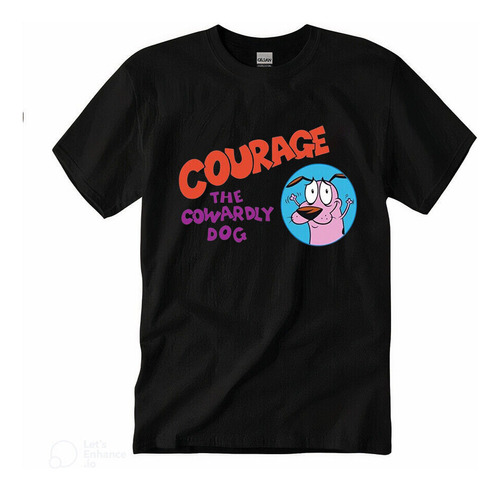 Camisa Unisex Cartoon Courage El Perro Cobarde