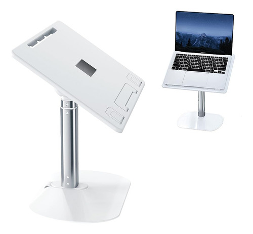 Galeform Ergonomic Laptop Stand Lap Desk For Bed Couch Sofa.
