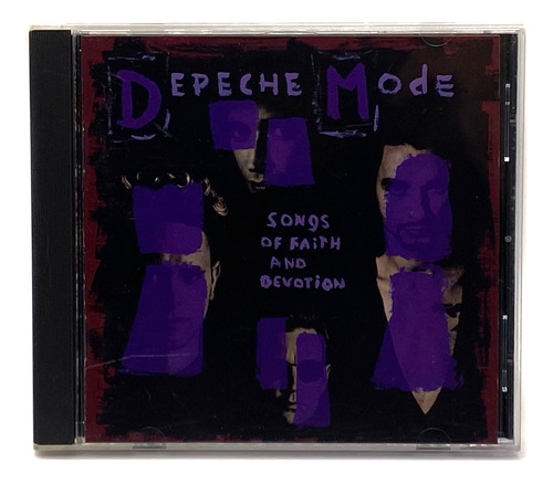 Cd Depeche Mode Songs Of Faith And Devotion Made In Usa 1993