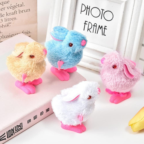 Bunny Jumping Chick Wind Up Toys Novedad Pollo Saltando ...