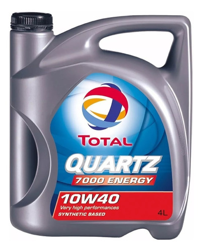 Total Quartz 7000 10w40 Diesel Nafta 4l Semisintetico + Filtro De Aceite Para Un Audi A4 1.8t 2006