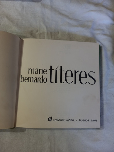 Títeres - Mane Bernardo