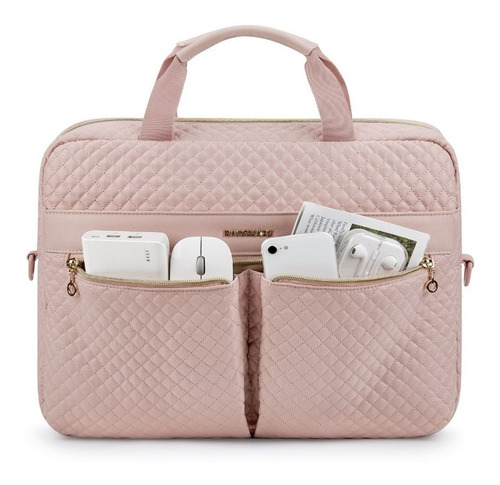 Bagsmart Maletín Grande Para Notebook De 15.6 Apto Para Tsa