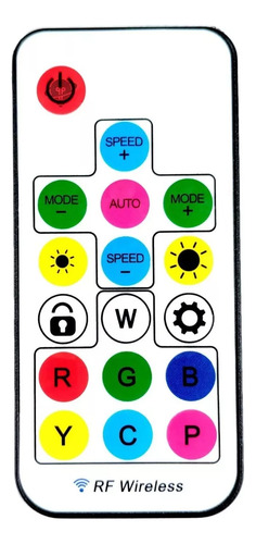 Controlador Led Inteligente + Control + Conector Macho Para Tira Led Rgb 4 Pines