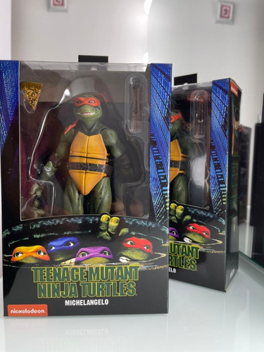 Figura De Acción Tortuga Ninja Mutante -  Michelangelo Neca 