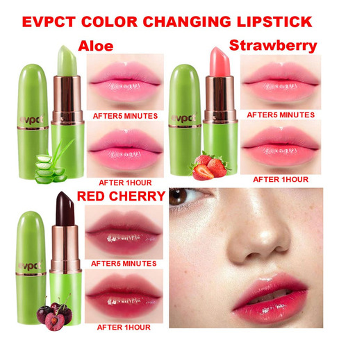Bingbrush - Labial Que Cambia De Color Con Aloe Vera, Bálsam