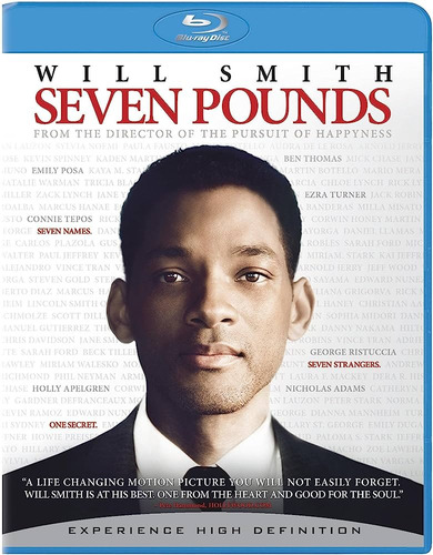 Siete Almas Seven Pounds Bluray Original Nuevo Y Sellado 