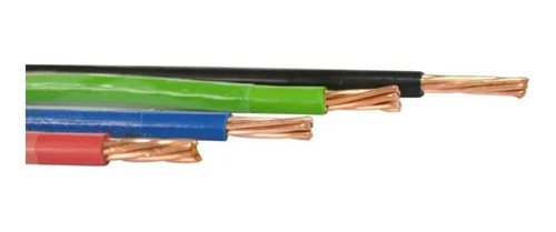 Cable Thhn 10 Awg 600v Verde 50 Metros Certificado