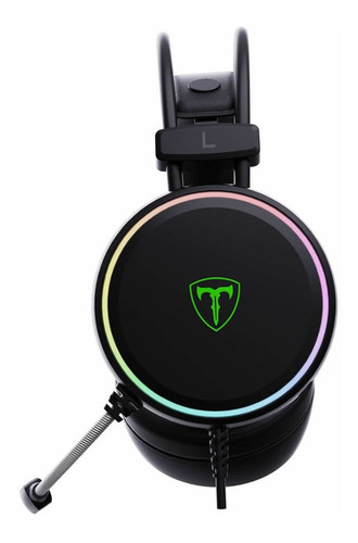 Imagen 5 de 6 de Auriculares Gamer T-dagger Sona Usb 7.1 Rgb Microfono Comodo