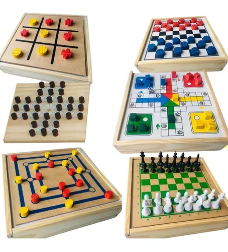 TABULEIRO JOGO LUDO/DAMA/TRILHA 2801