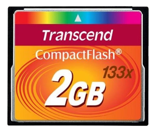Transcend 133x 2 Gb Tarjeta De Memoria Compactflash Ts2gcf13