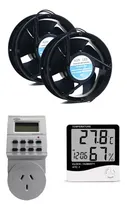 Comprar Kit Indoor Cooler 6  X 2 U+timer Digital+termohigrometro