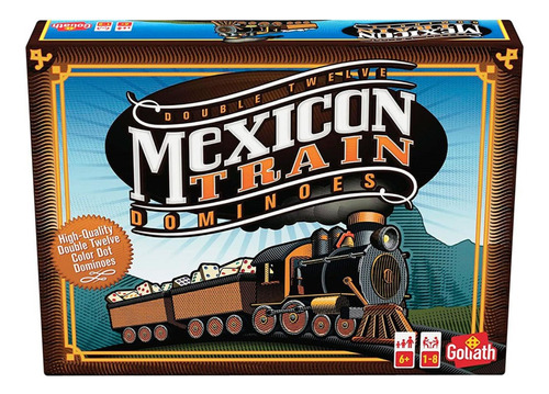 Mexican Train Domino Juego De Mesa Español