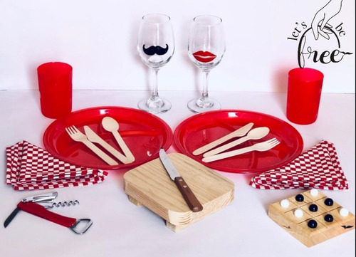 Canastas, Canastas Para Picnic Con Set Completo,