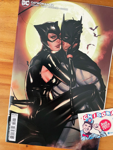 Comic - Catwoman #52 Joshua Sway Swaby Variant