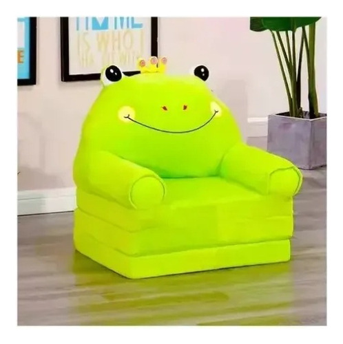 Sofá Plegable For Niños Pequeños, Sillón, Funda Lavable A2