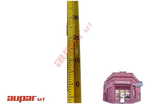 Imagen 3 de 7 de Termómetro -10+150° 30 Cm Para Velas Y Otros Usos. Vidrio.