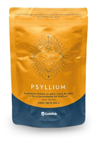 Psyllium Calcio Fibra Goldfish X 200 G