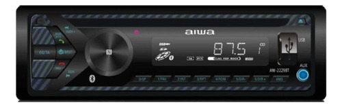 Radio para auto Aiwa AW2229BT con USB, bluetooth y lector de tarjeta SD