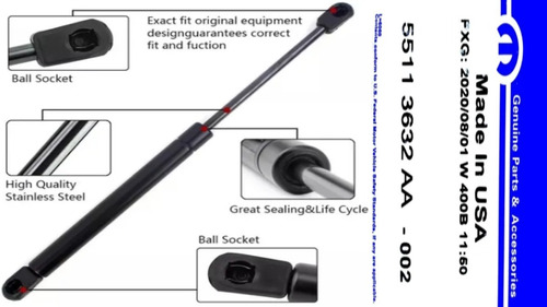 Gato Amortiguador Compuerta Grand Cherokee 5.7 4g 2011-2022
