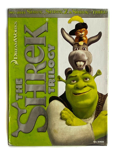 Set De 3 Dvd´s Película Shrek - Trilogía / Excelente