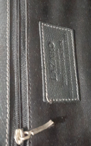 Cartera Sobre Lázaro Cuero Mujer Azul Petróleo Lisa Níquel Plata (Usado)
