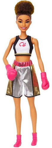 Boneca Barbie Profissões Boxeadora Lutadora De Boxer 2020