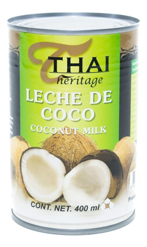 Leche De Coco Thai Heritage 400 Ml