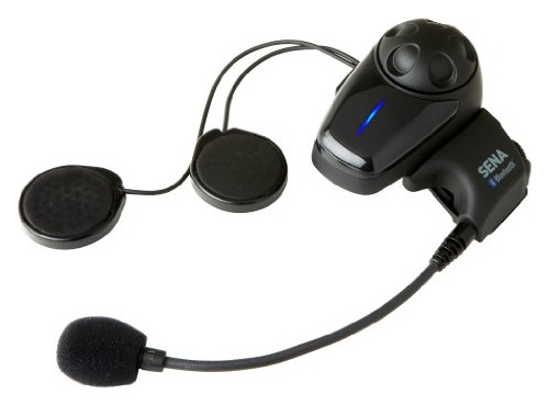 Smh10 10 Intercomunicador Con Auricular   Para Motocicl...