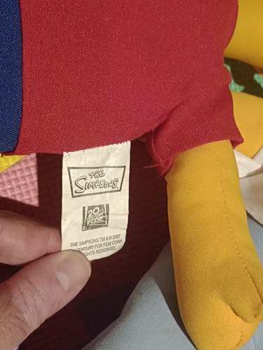 Bart Simpson Muñeco Cabeza De Goma (Usado)