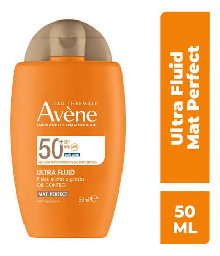 Avene Protector Solar Ultra Fluid Mat Perfect Fps50+ 50ml
