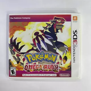 Pokémon Omega Ruby Nintendo 3ds *play Again*