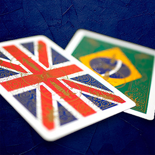 Baralho Bandeira Passaporte - Bicycle Passport Project