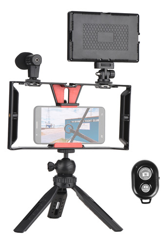 Kit De Videoconferencia Para Smartphone Andoer Rig Vlog Que