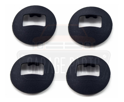 Imagem 1 de 5 de Kit 4 Molduras Maçanetas Internas Chevette Opala Caravan /82