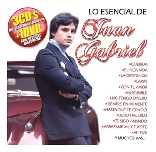 Juan Gabriel Lo Esencial De Juangabriel 3cds + 1 Dvd