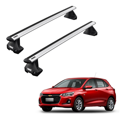 Rack Bagageiro Thule Evo Chevrolet Novo Onix Hatch 19 Diante