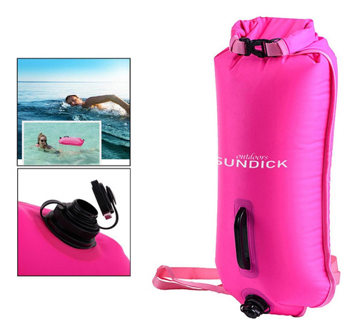 Dispositivo De Flotación Para Natación En Aguas Fluo Rosy